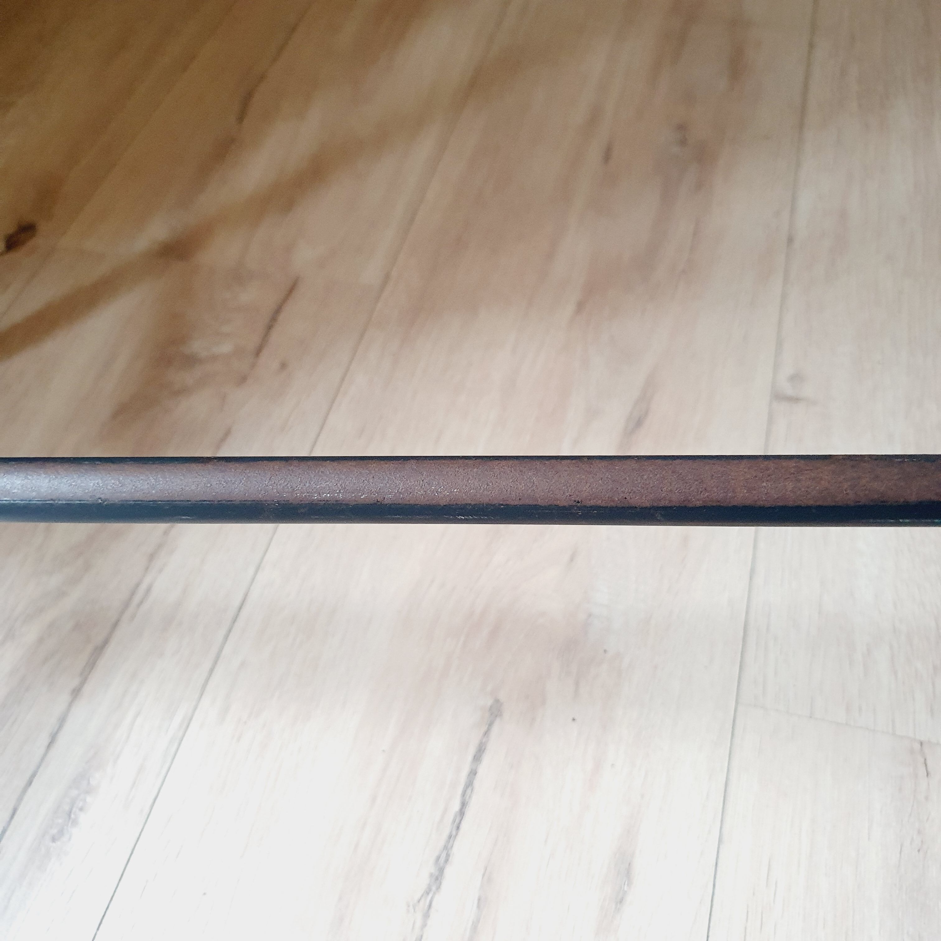 Vintage desk in red formica