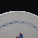 Digoin earthenware pie dish - Sarreguemines- Model Cannes - Rose decoration - circa 1940
