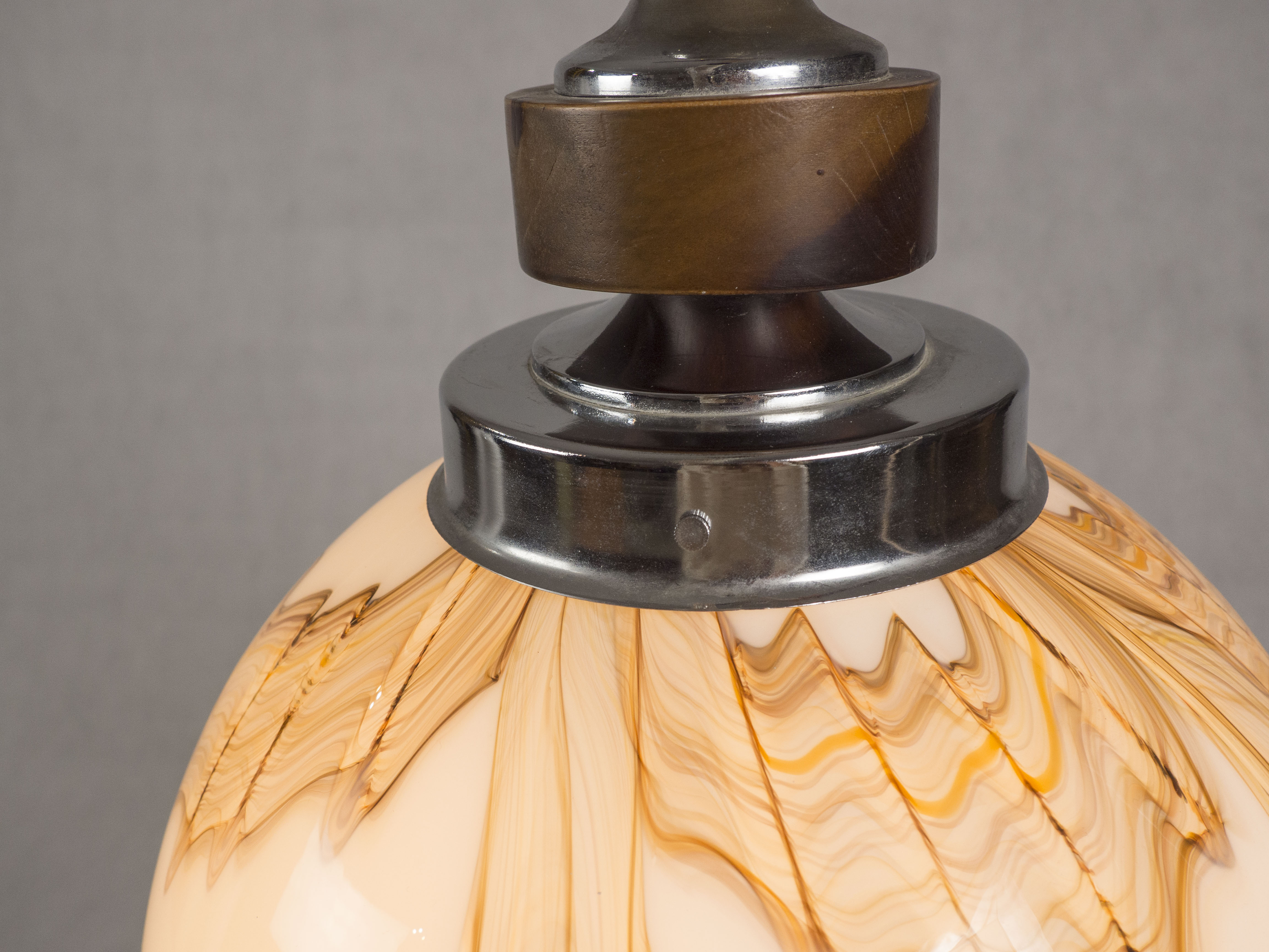 Pendant Lamp, Mazzega, Italy, 1970s