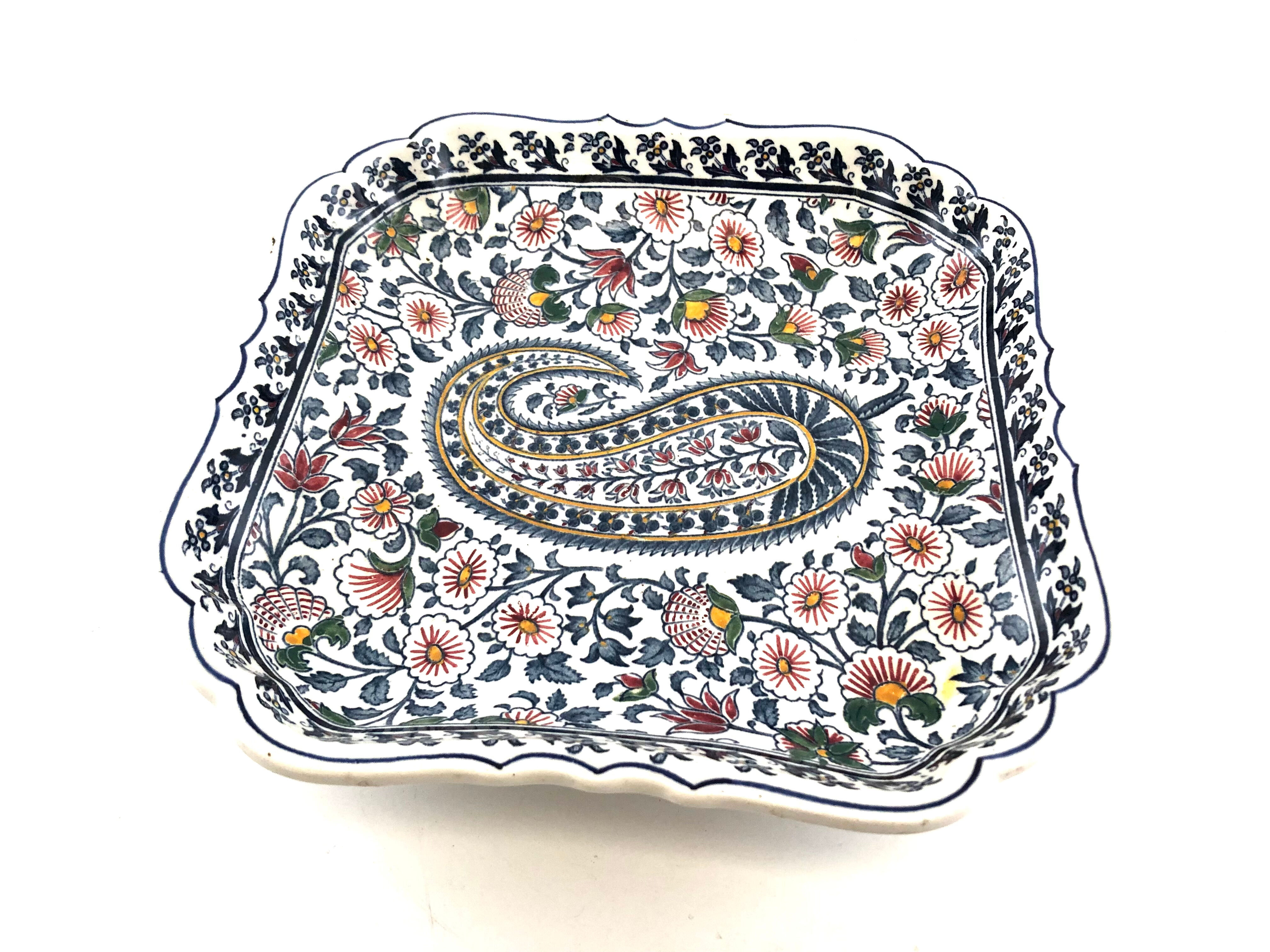 Square cut or empty pocket Gien model cashmere