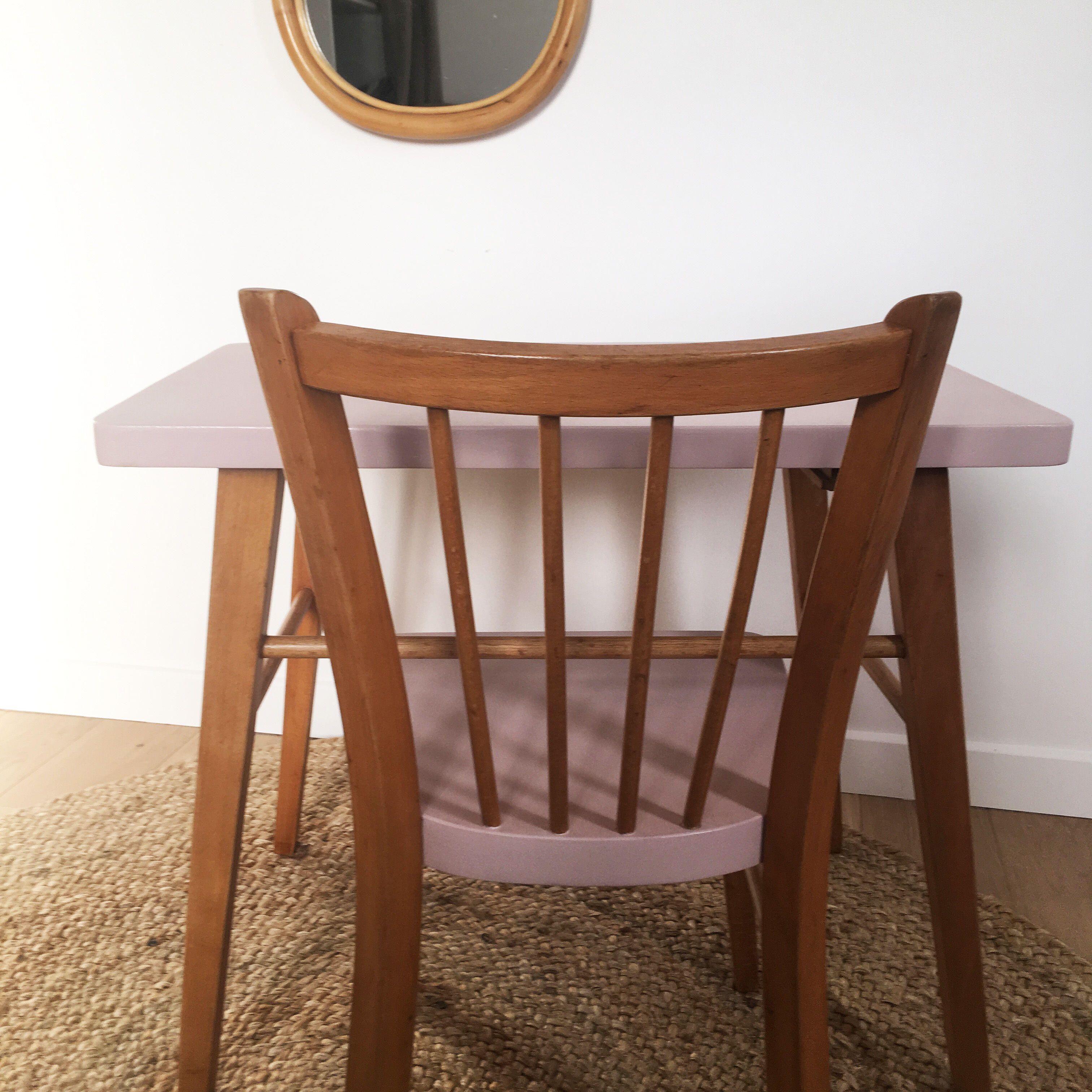 All writing desk and baumann chair for children