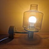 Hans Agne Jacobsson (1919-2009) - Brass and yellow tinted glass applique