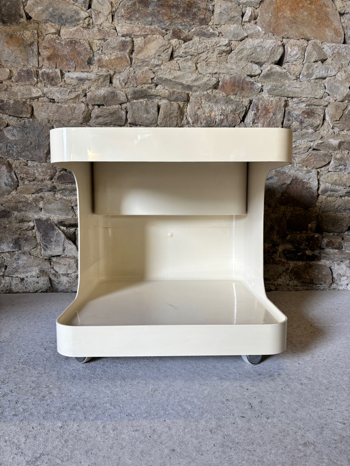 GAME coffee table and magazine rack by Marcello Siard for Longato 1970