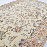 Flower Design Oushak Area Carpet sku 3347