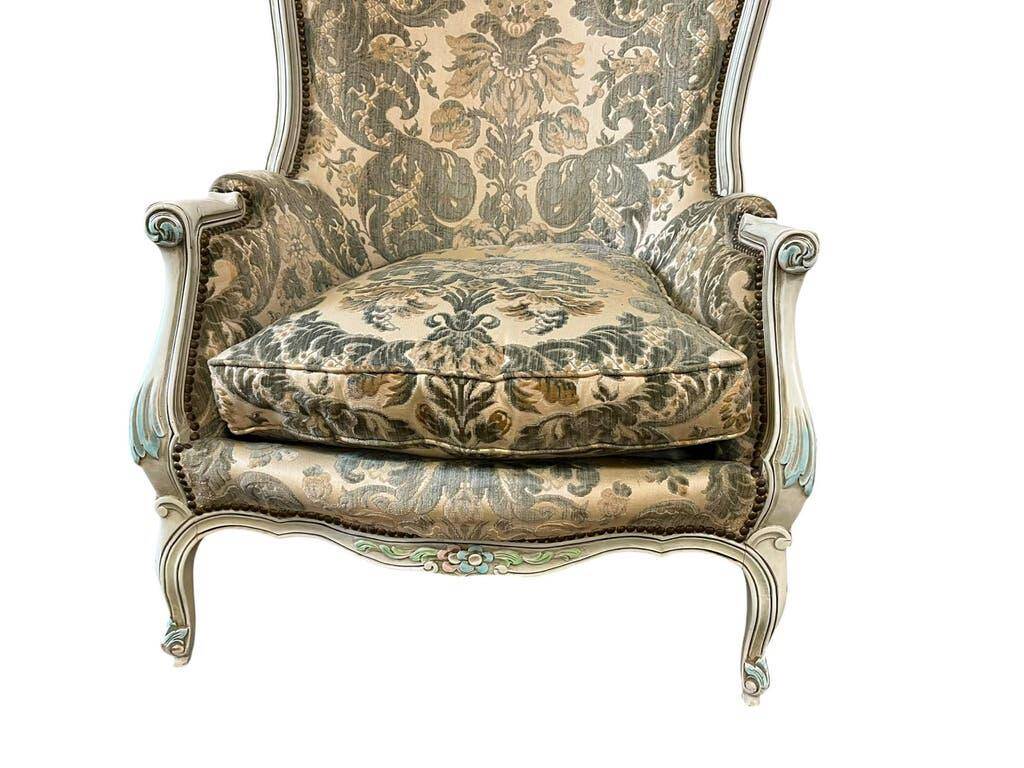 Ensemble de 2 fauteuils baroques vintage / chaises individuelles / sièges