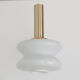 Mid-century glass pendant,1960's