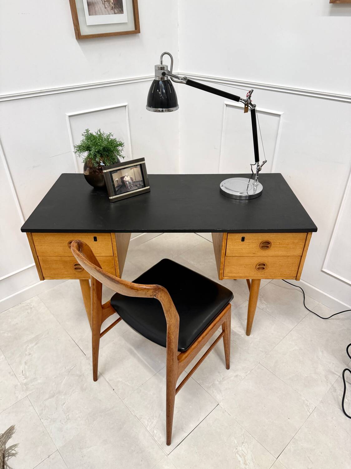 Vintage Scandinavian style desk
