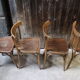 Série de 4 chaises bistrot