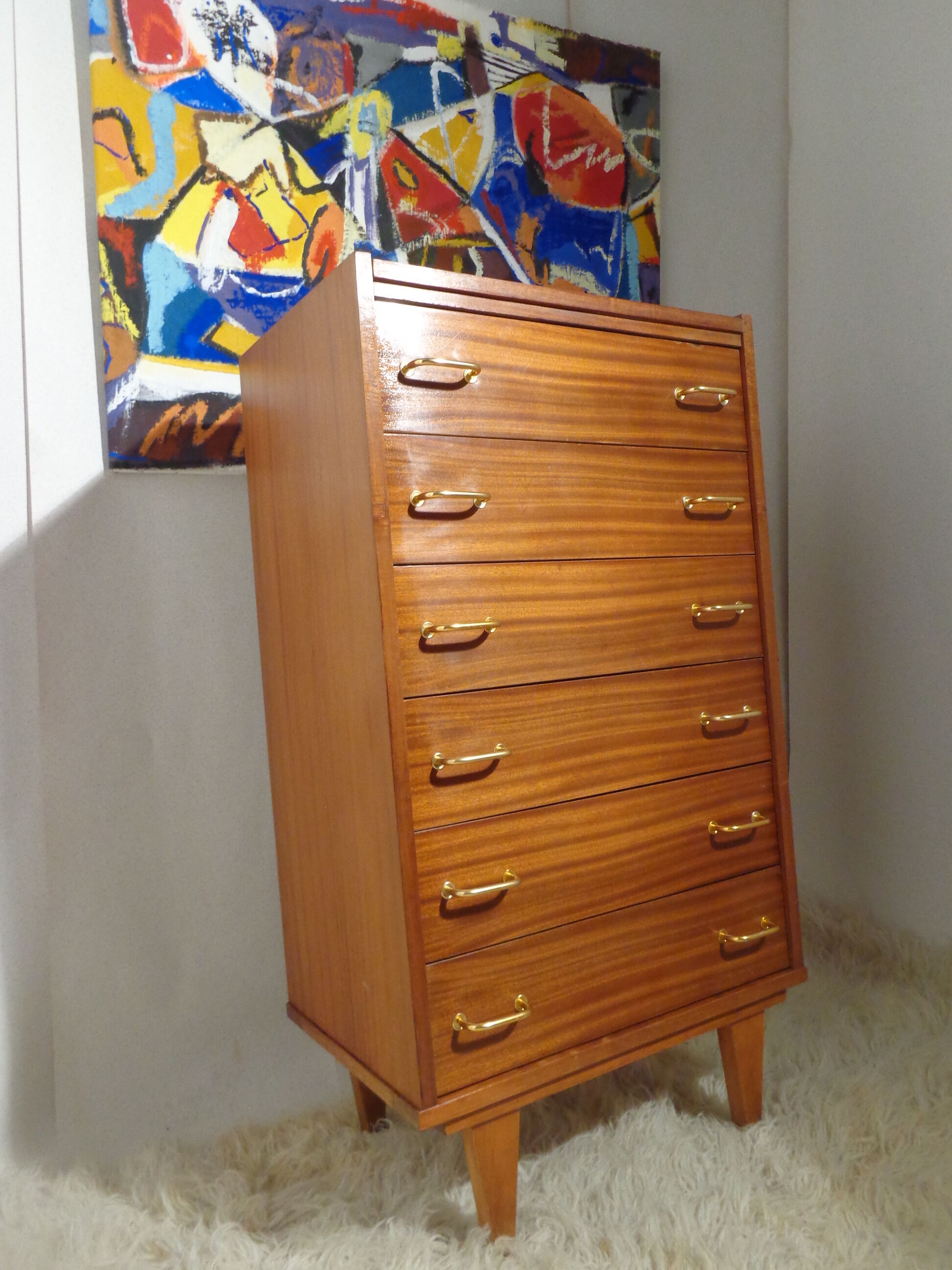 Chest of drawers vintage 60s