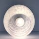 Art deco wall light clichy glass white brass porcelain
