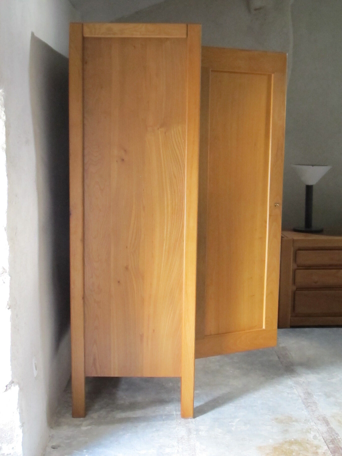 Solid elm cabinet House revival