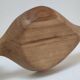 Vintage sculptural wooden pocket tray