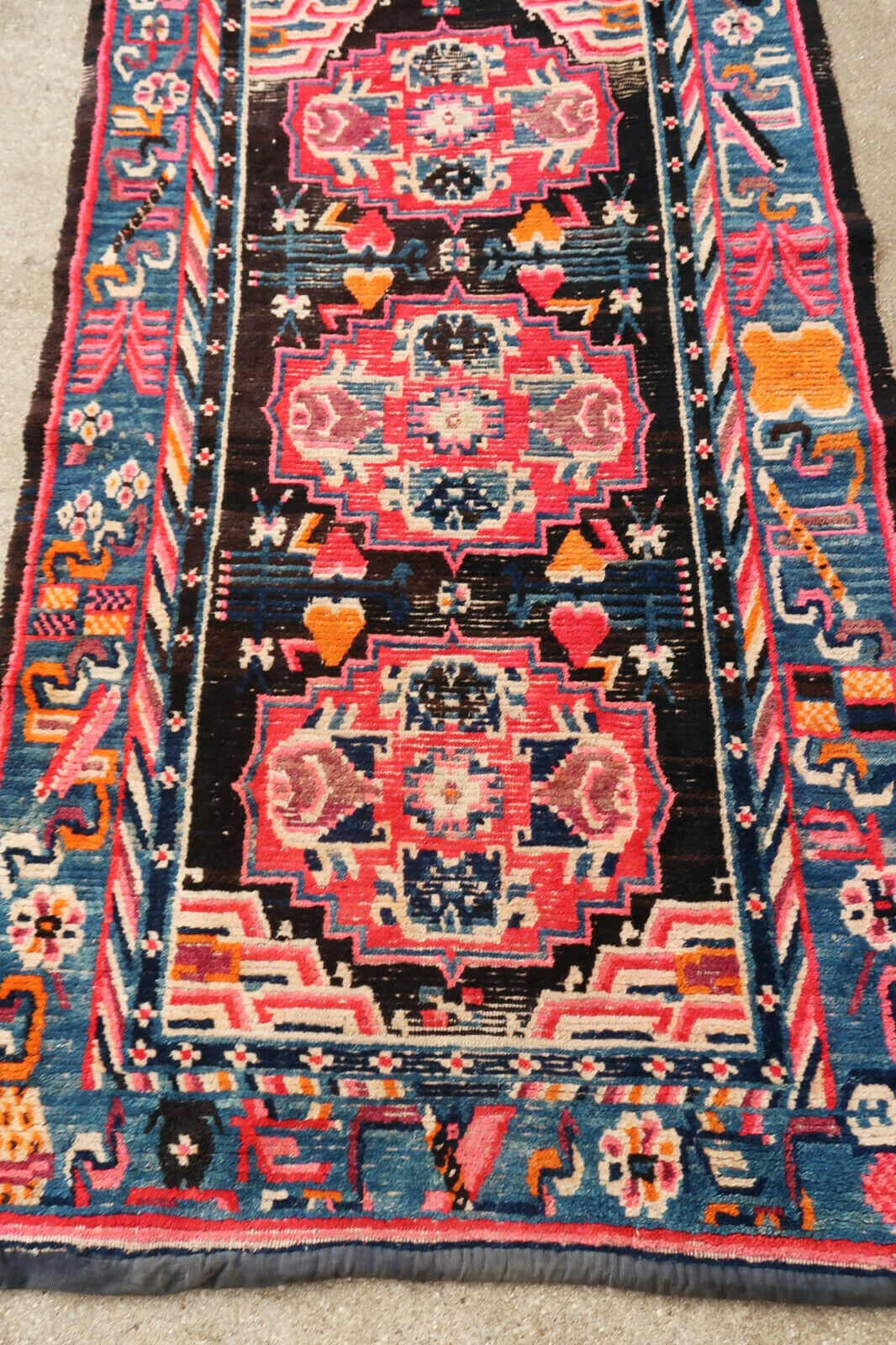 Tibetan rug 1900 150 X 80 cm