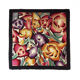 Vintage missoni square flowers rug carpet floor  130x130cm