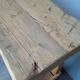 Solid wood work table