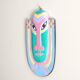 Wooden ethnic wall mask, 80s