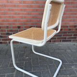 Cesca dining room chair designed by Marcel Breuer