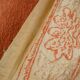 Vintage Turkish hand-knotted rug 140x145 cm