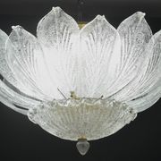 Napoli, Italian Murano Glass Ceiling Light or Flush Mount, 1970s