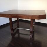 Art deco table and 6  chairs