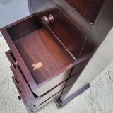 Vintage colonial column bookcase