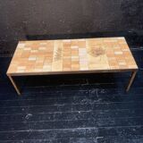 Table basse en céramique Roger Capron 1950