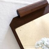 Oak mirror top