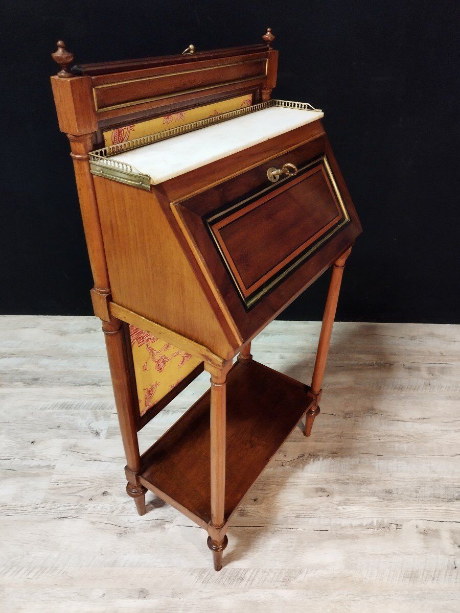 Louis xvi mahogany travel office