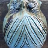 Vallauris owl vase