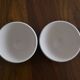 Set of 2 cups Gourin, Triskel with blue and brown stripe
