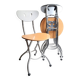 Série de 4 chaises pliantes Design des années 90 Attribuées à Piu de Bonaldo