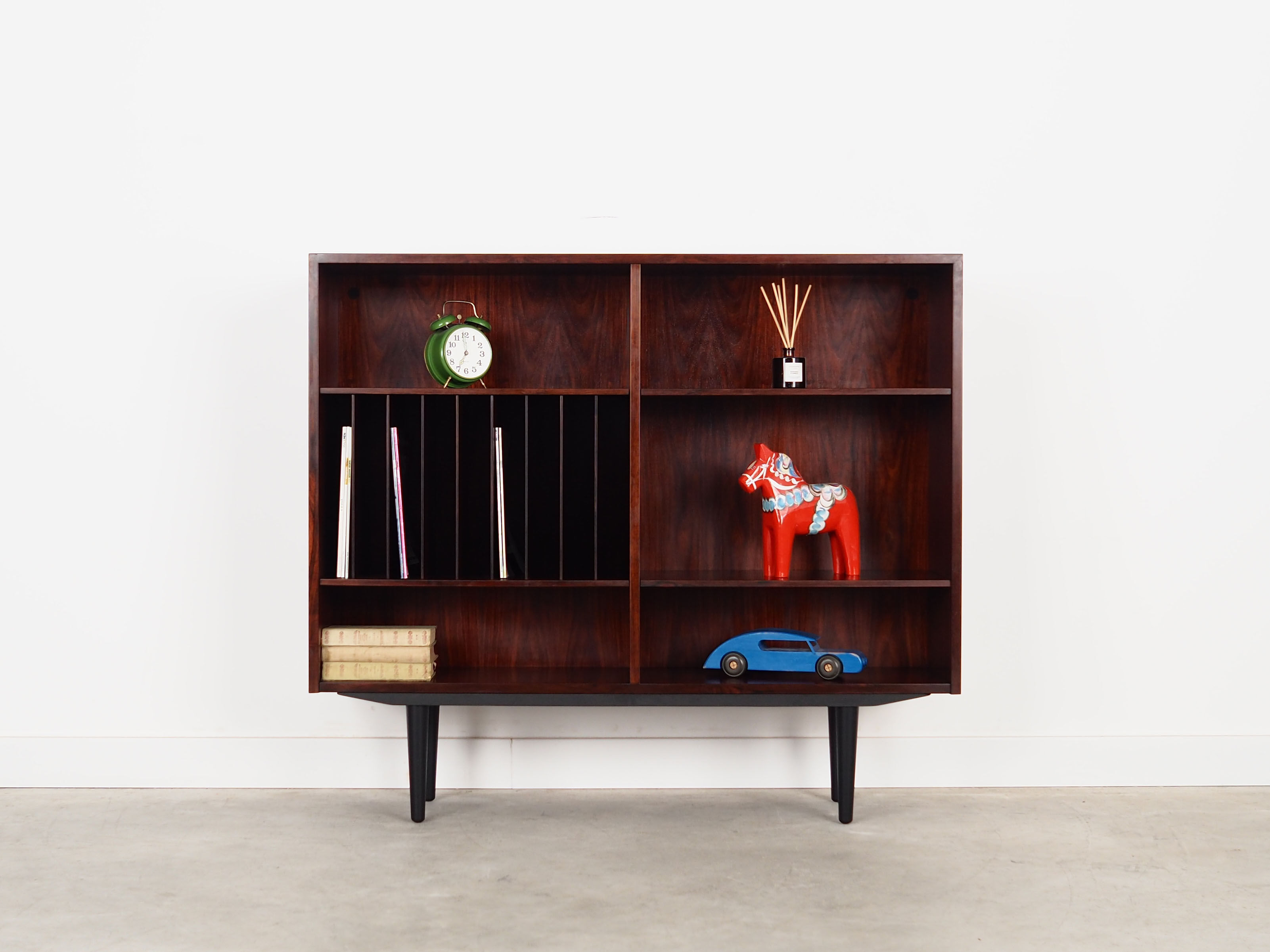 Rosewood bookcase, Danish design, 1970s, manufactured by Omann Jun