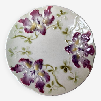 Slash plate late 19th c. choisy le roi