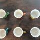 Coffee service Geneviève Lethu - Artist Palette model for 6 people