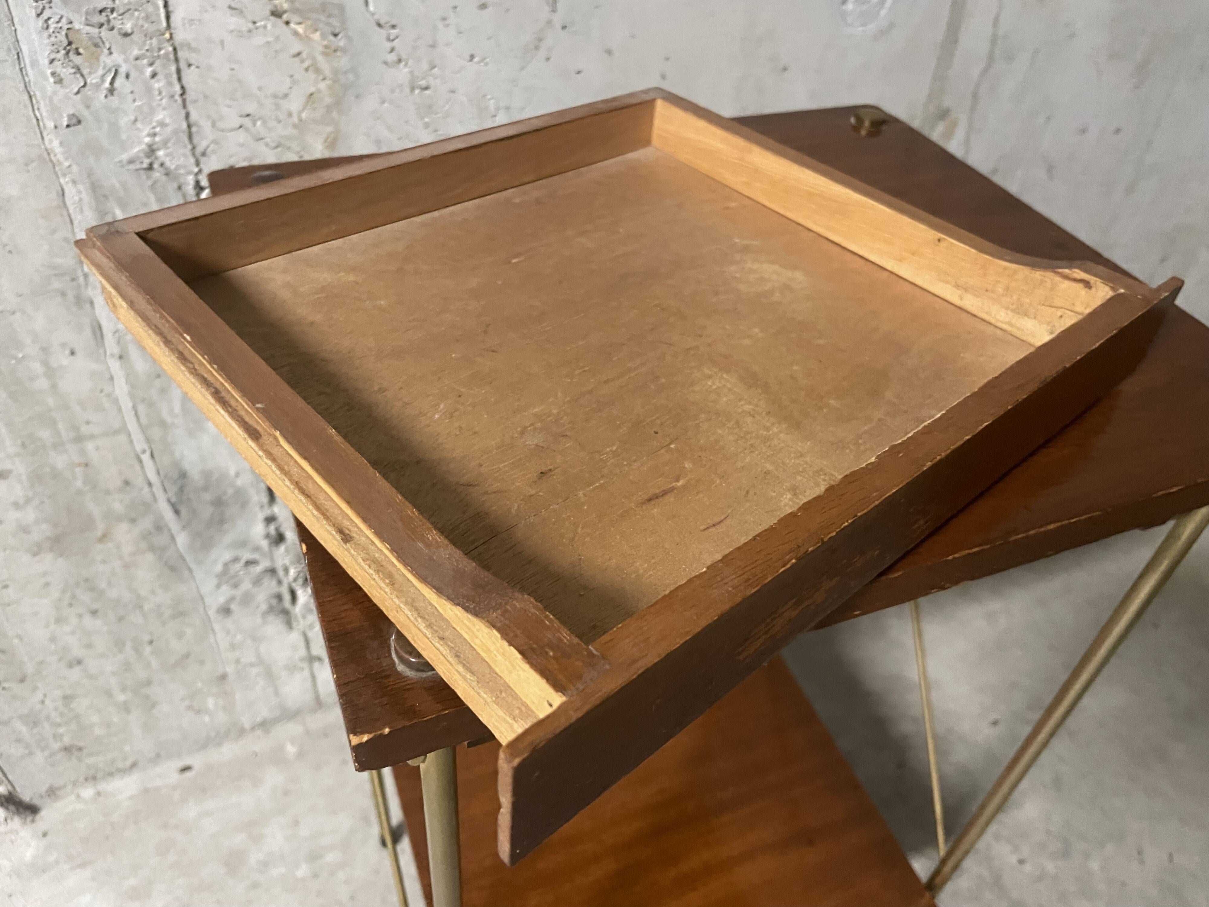 1960s bedside table