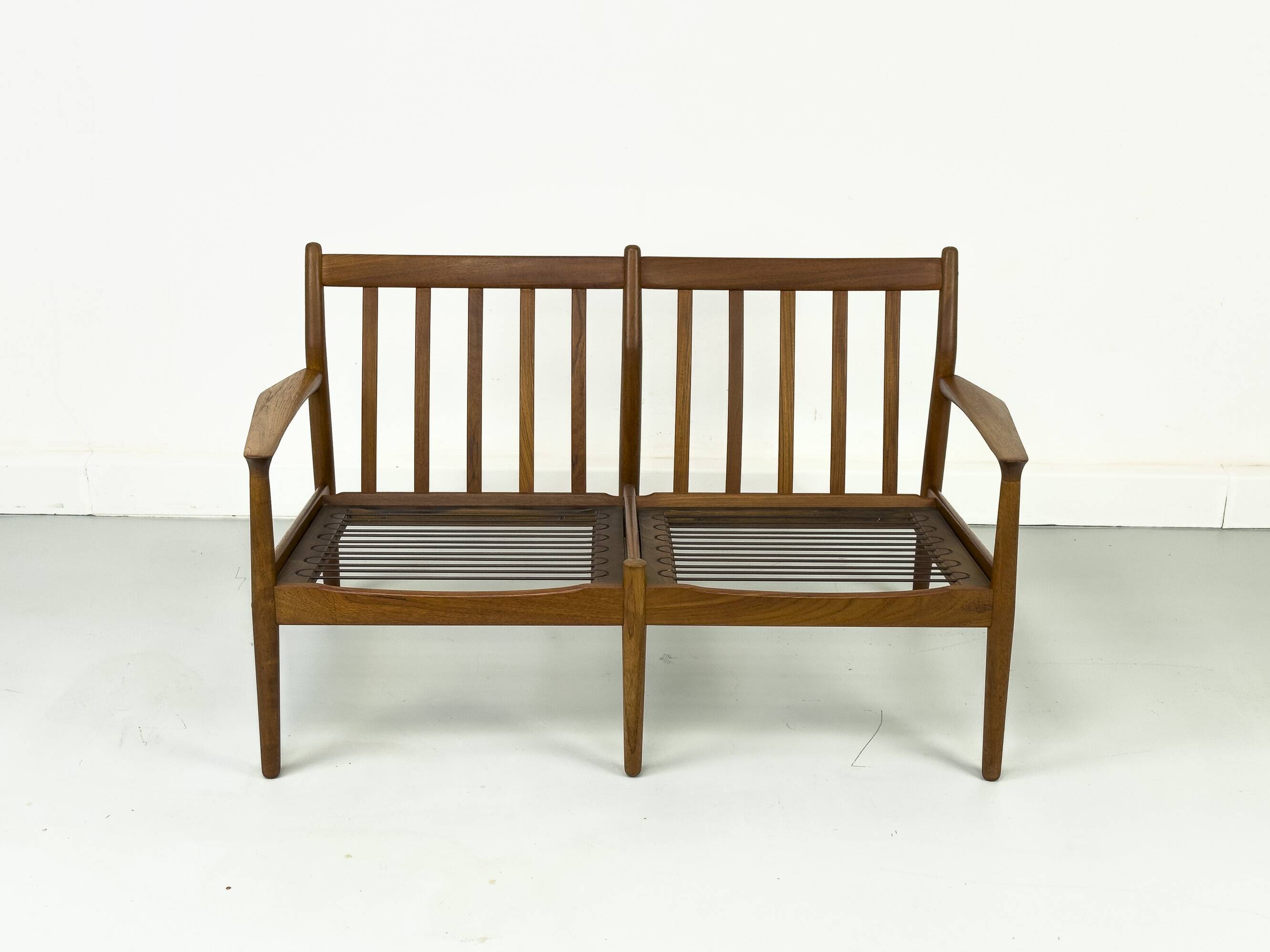 Danish Teak Lounge Sofa by Svend Aage Eriksen for Glostrup, 1960s