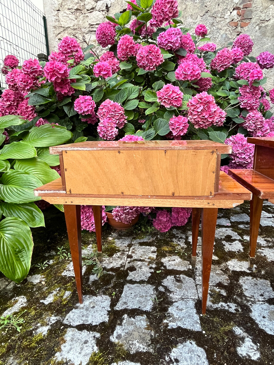 Pair of vintage bedside tables 1960