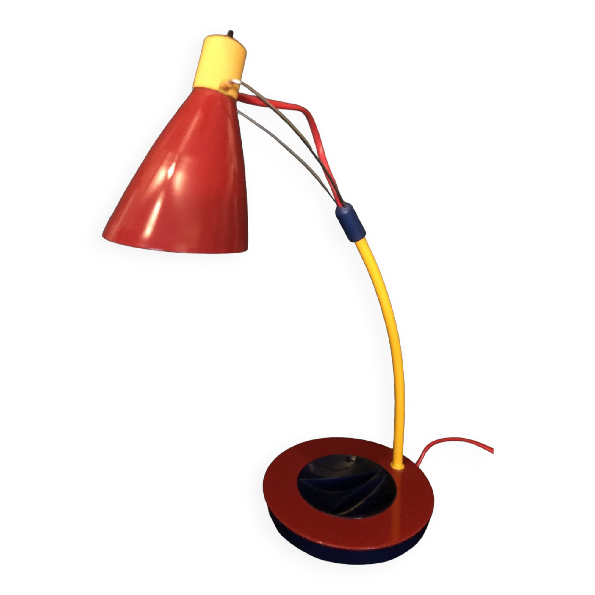 Superbe Lampe Massive Vintage