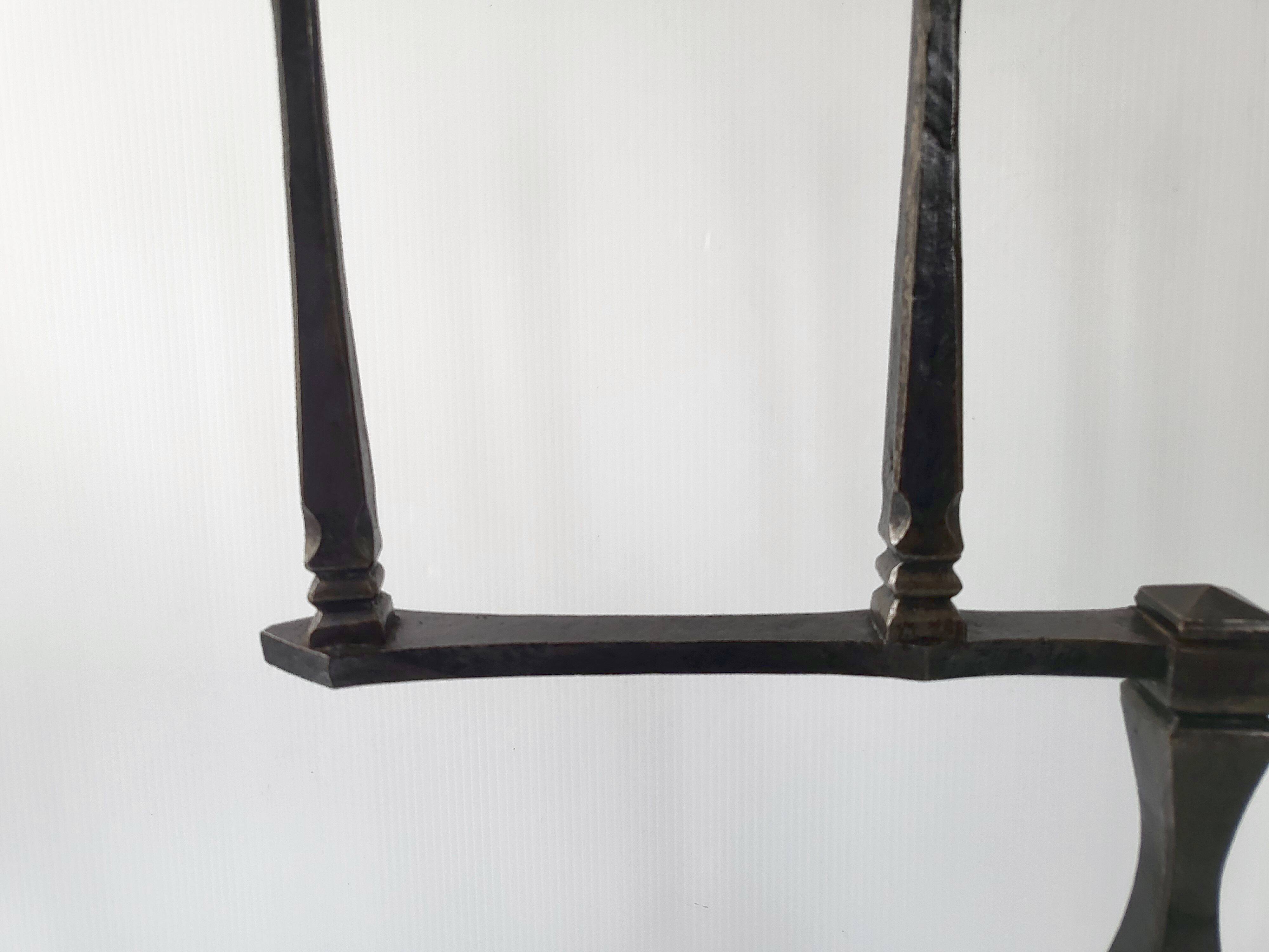 Vintage brutalist candlestick 1970