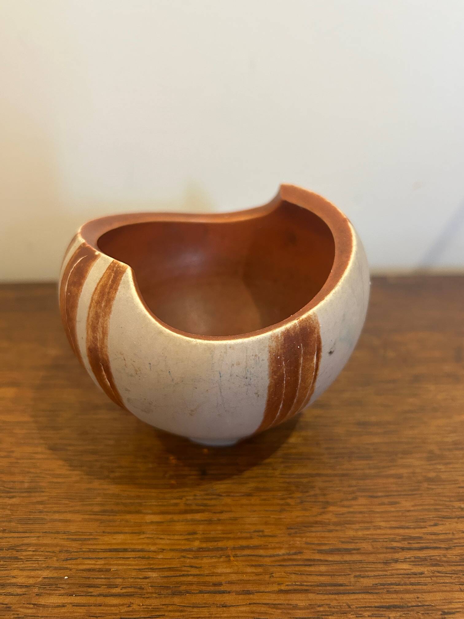 ceramic pocket bowl Elchinger