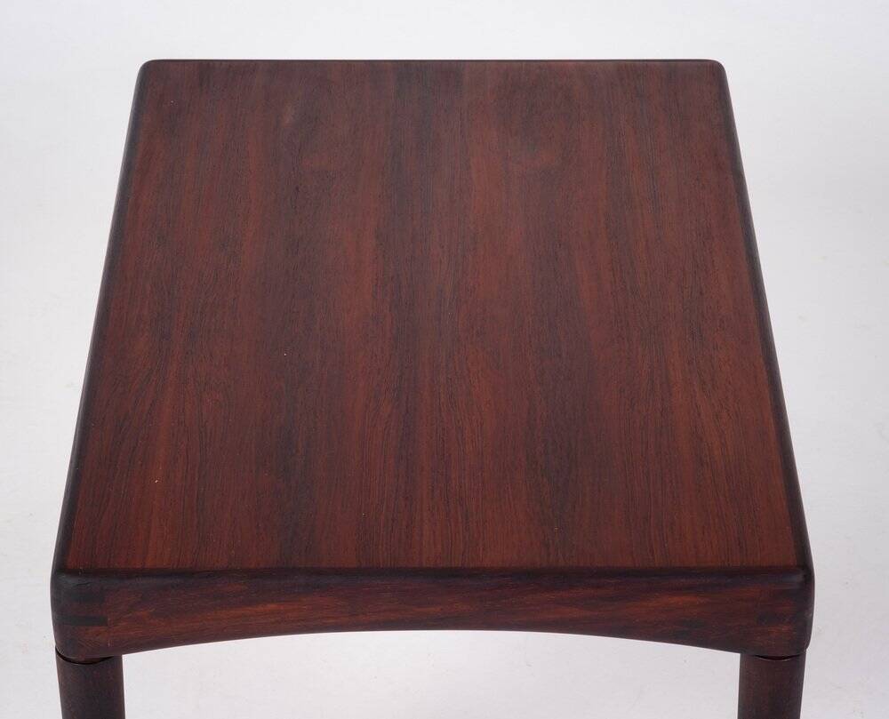 Vintage Side Table in Rosewood by HW Klein for Bramin, Denmark, 1960s
