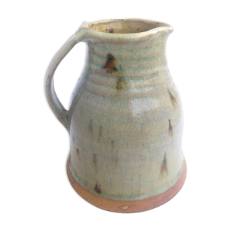 Blue-grey enamelled sandstone pitcher