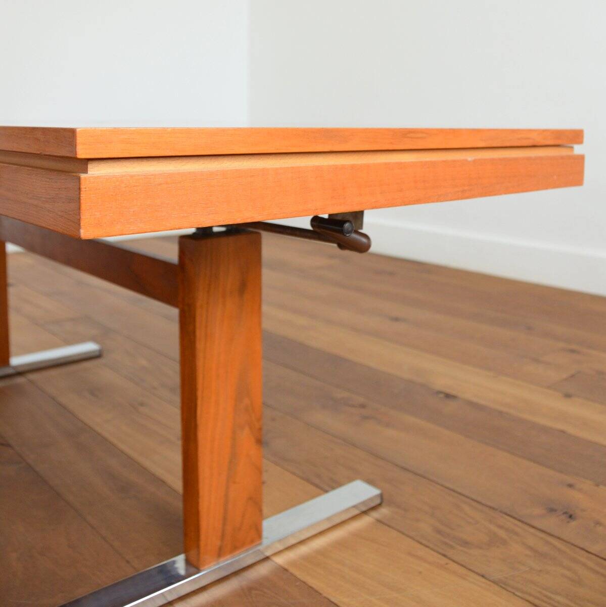 Scandinavian extendable dining table 1960s