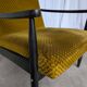 Vintage Yellow Fabric Armchair: Mid-Century Modern Lounge Chair