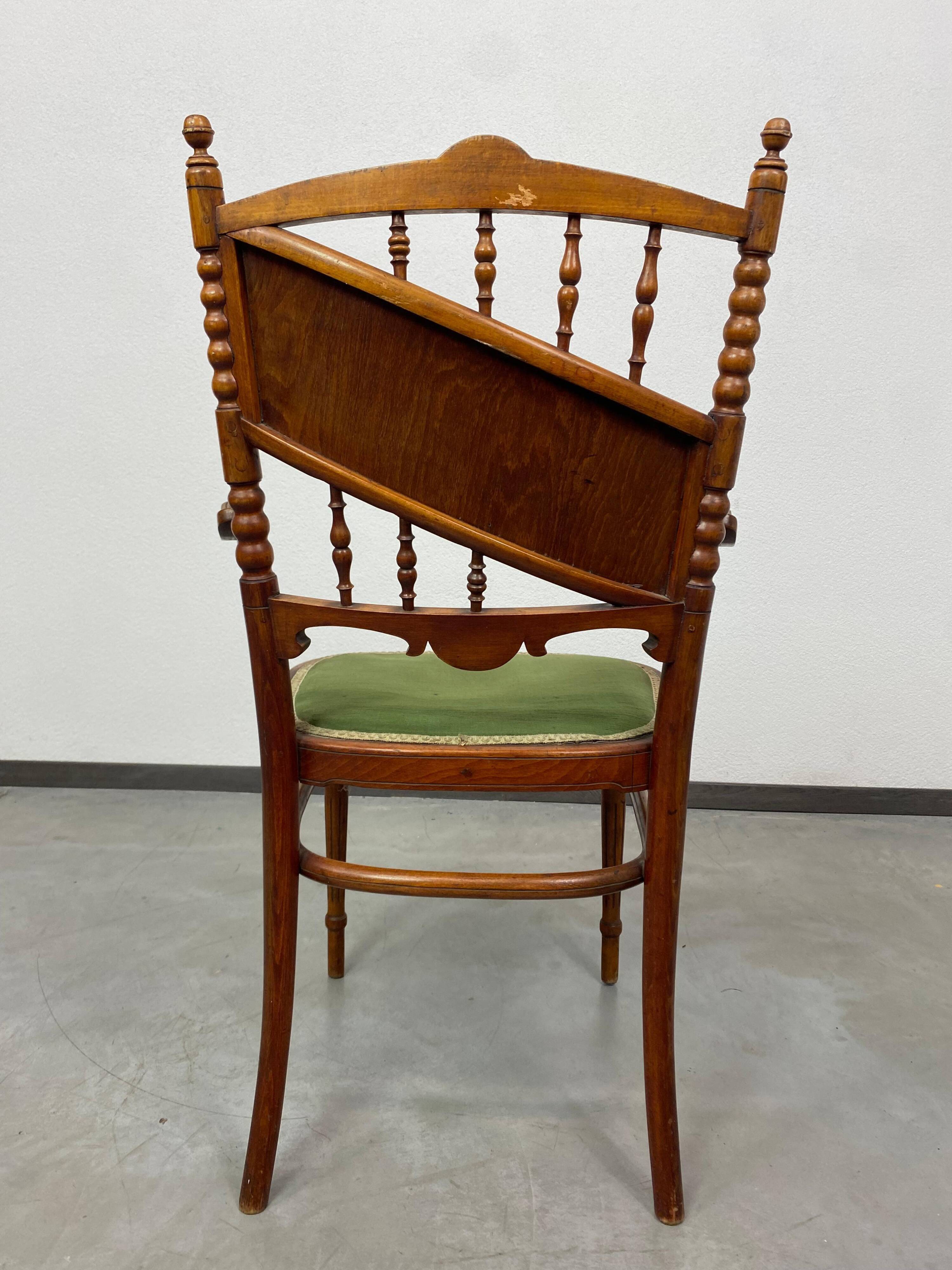 Jugendstil armchairs by J&J Kohn