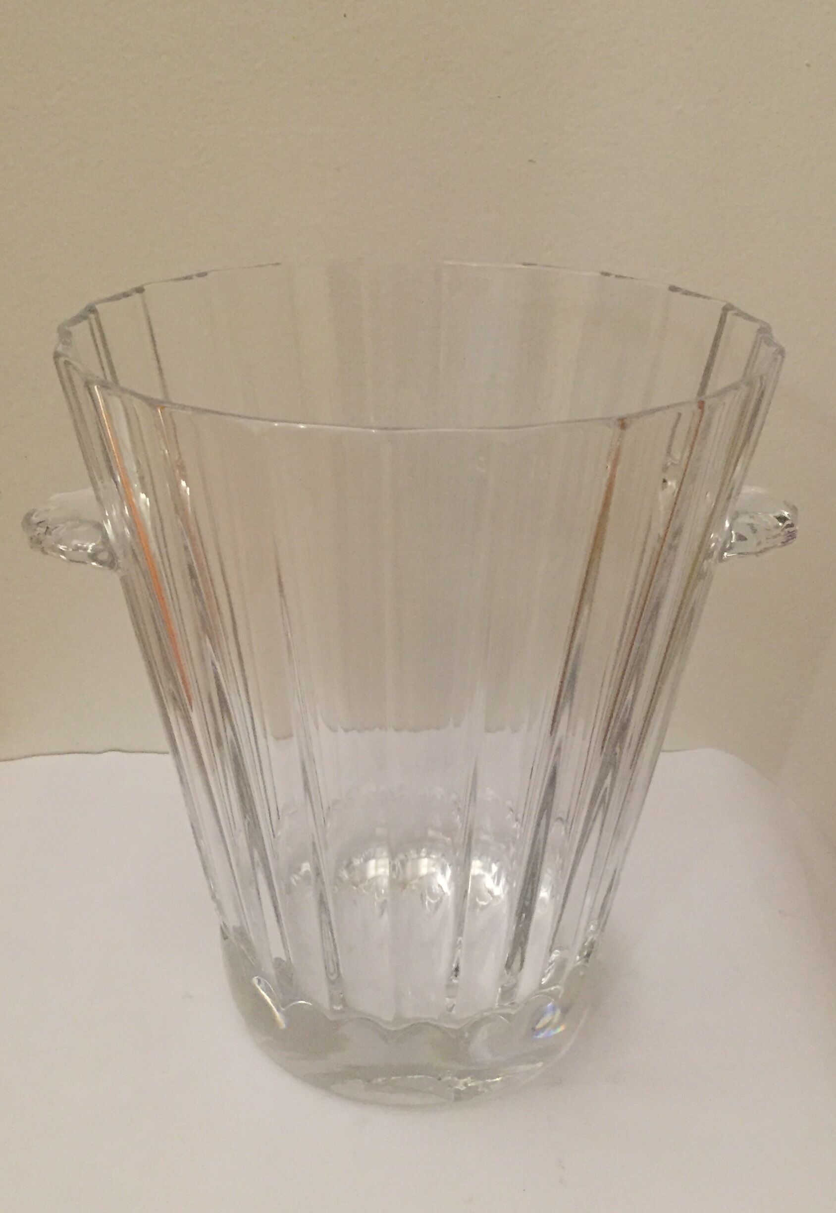 Crystal Viljeroy and boch champagne bucket
