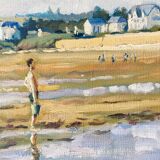 Painting oil on canvas by François Richard