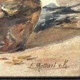Léonie mottard van marcke (liège 1862-1936). nature morte aux fleurs.