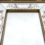 Venetian mirror with parecloses 54x45cm