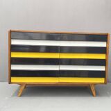 Commode à tiroirs U-453 du milieu du siècle par Jiri Jiroutek, Tchécoslovaquie, années 1960